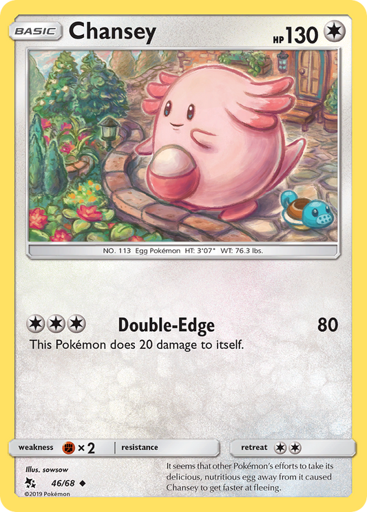 Chansey 46/68 Hidden Fates