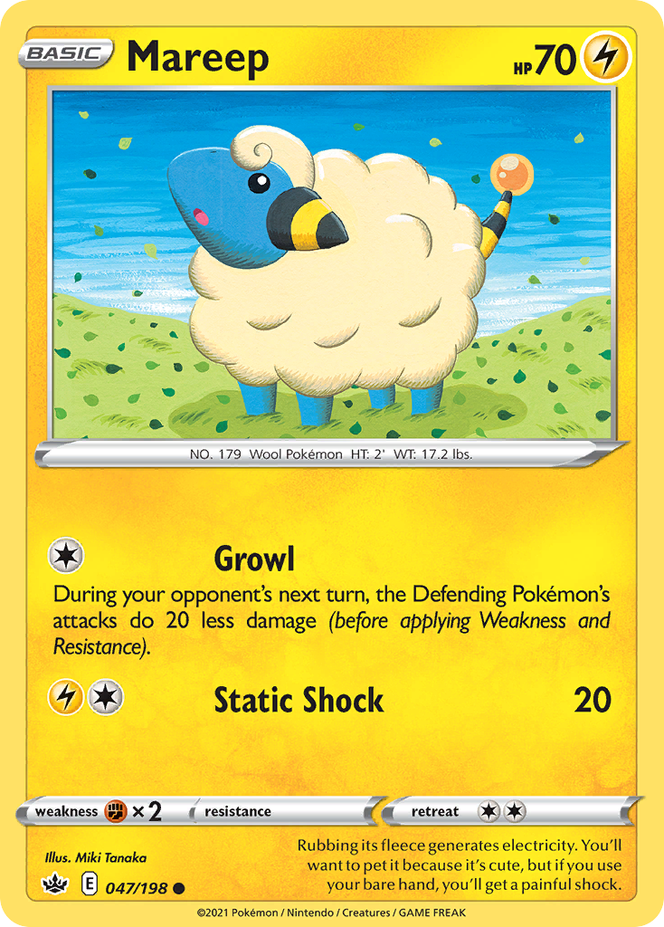 Mareep 047/198 Chilling Reign