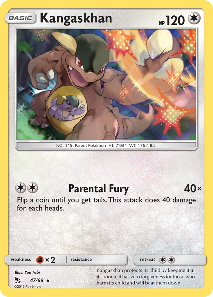 Kangaskhan 47/68 Hidden Fates