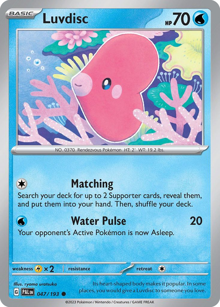 Luvdisc 047/193 Paldea Evolved