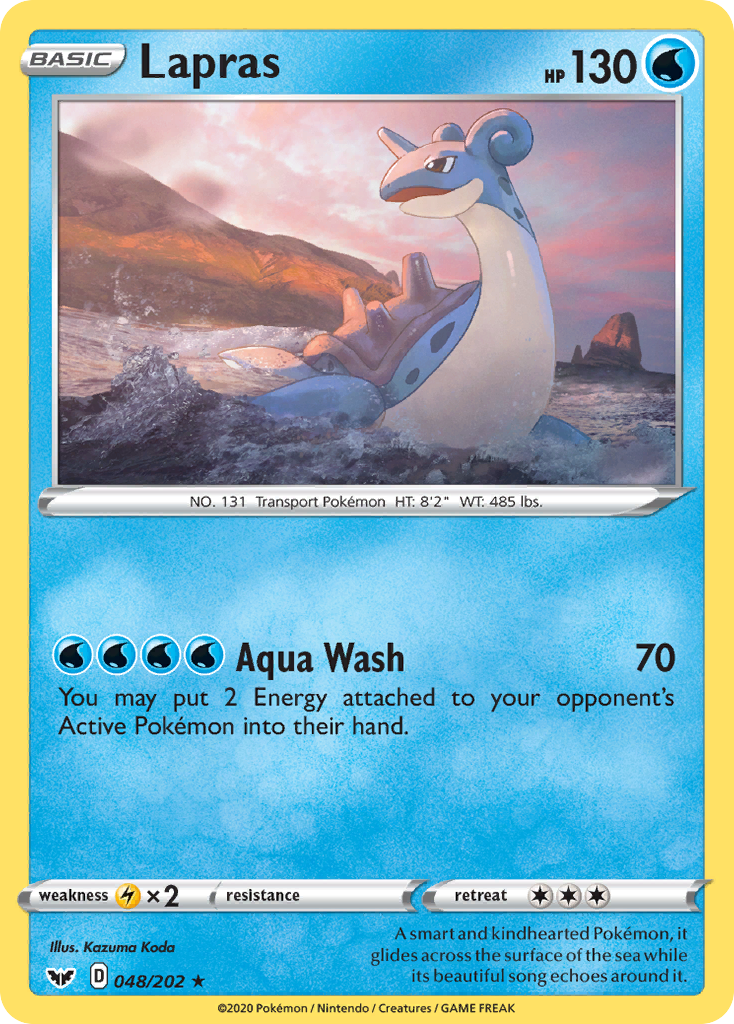 Lapras 048/202 Sword Shield