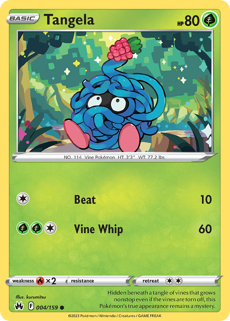 Tangela 004/159 Crown Zenith