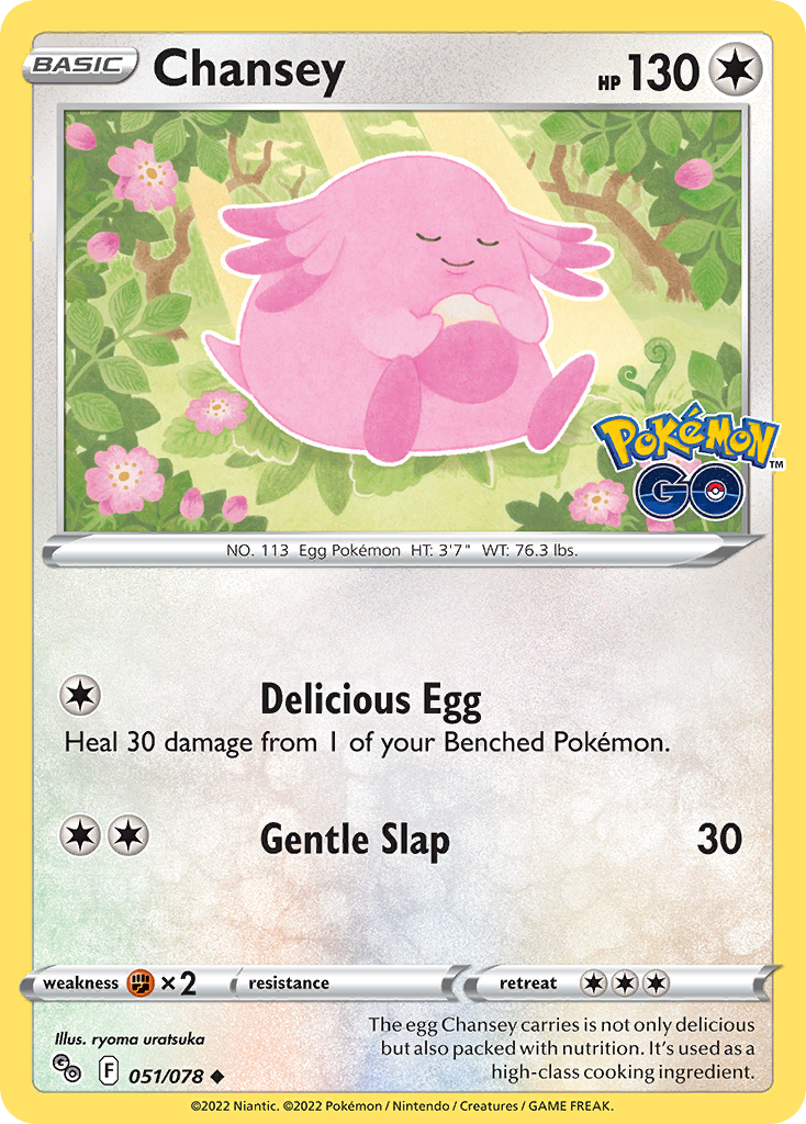 Chansey 051/078 Pokemon Go