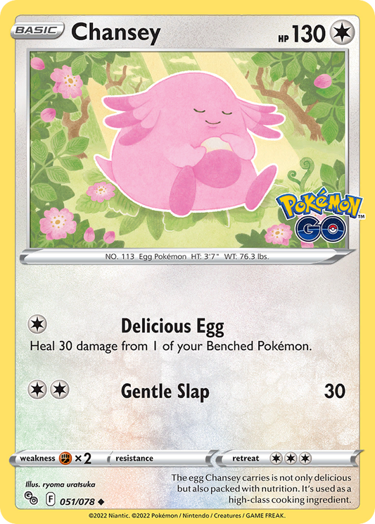 Chansey 051/078 Pokemon Go