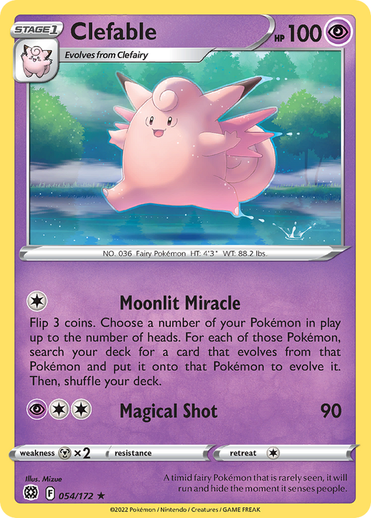 Clefable 054/172 Brilliant Stars