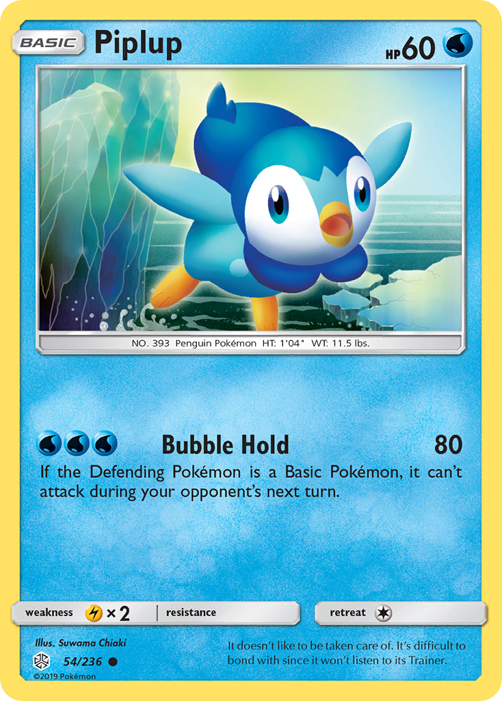 Piplup 54/236 Cosmic Eclipse