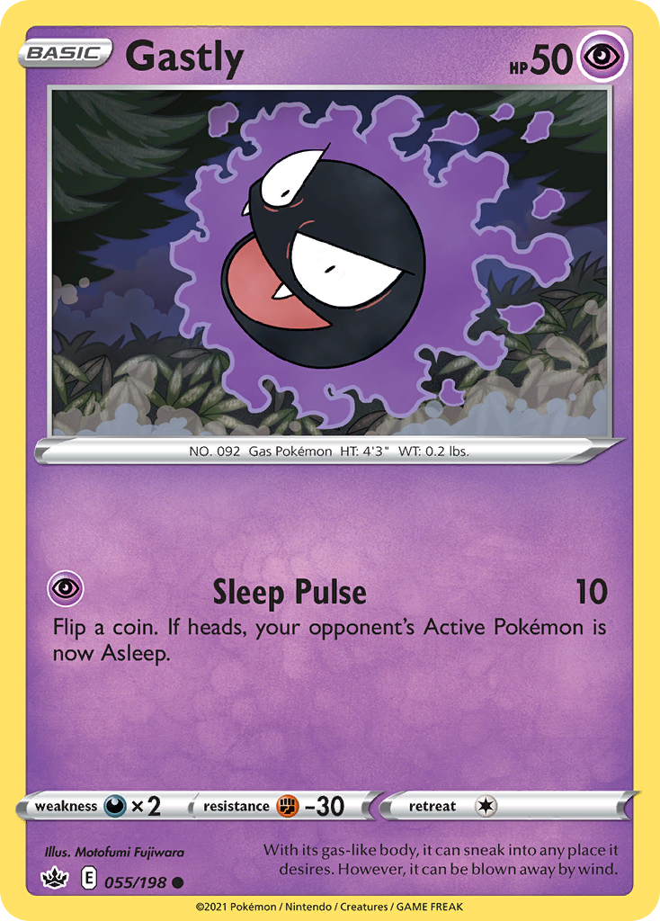 Gastly 055/198 Chilling Reign