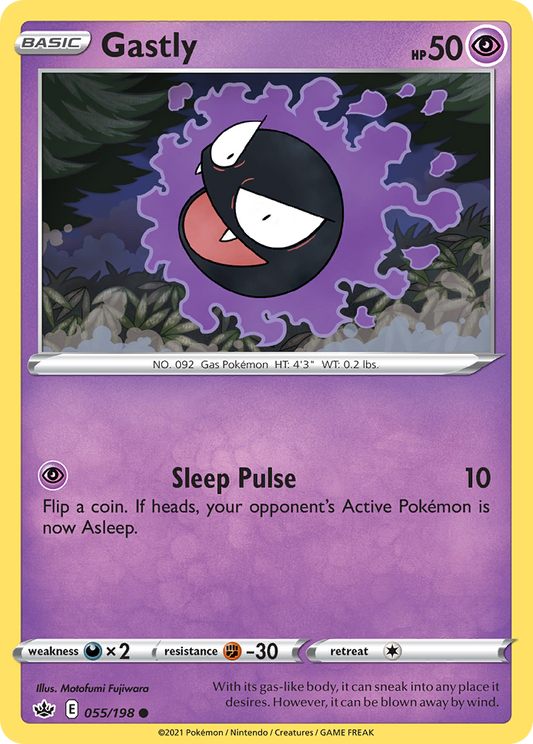 Gastly 055/198 Chilling Reign