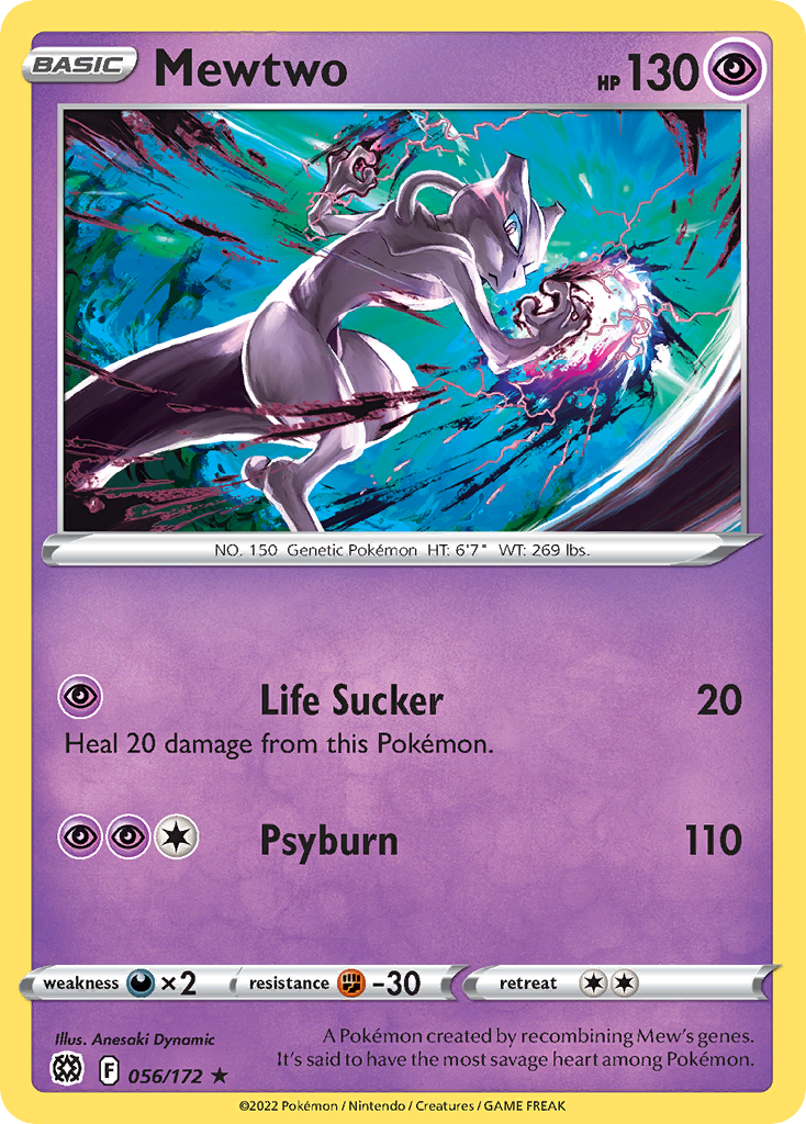 Mewtwo 056/172 Brilliant Stars