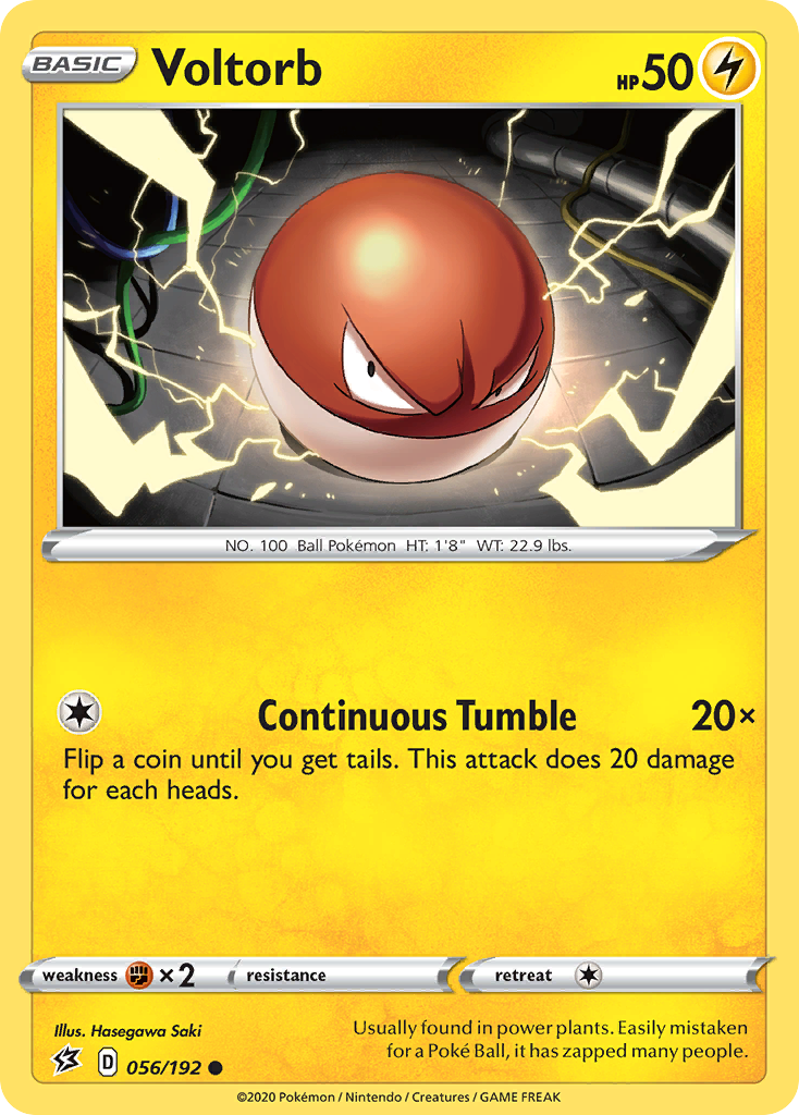 Voltorb 056/192 Rebel Clash