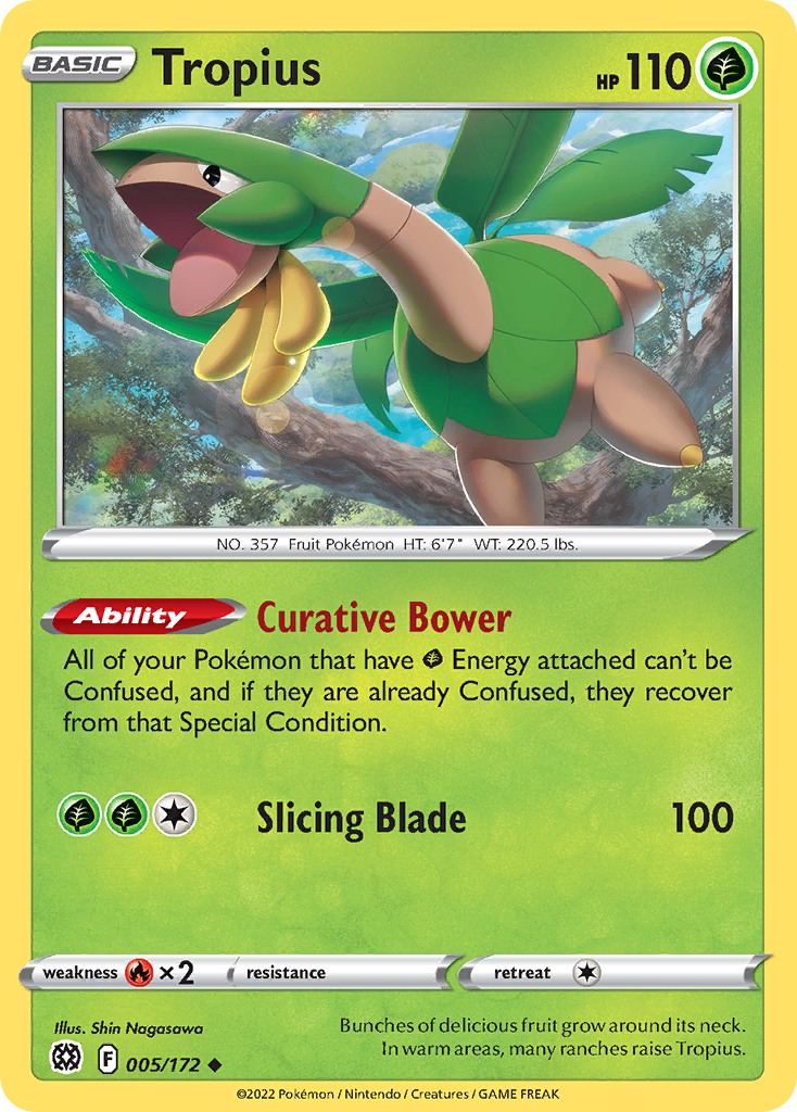 Tropius 005/172 Brilliant Stars