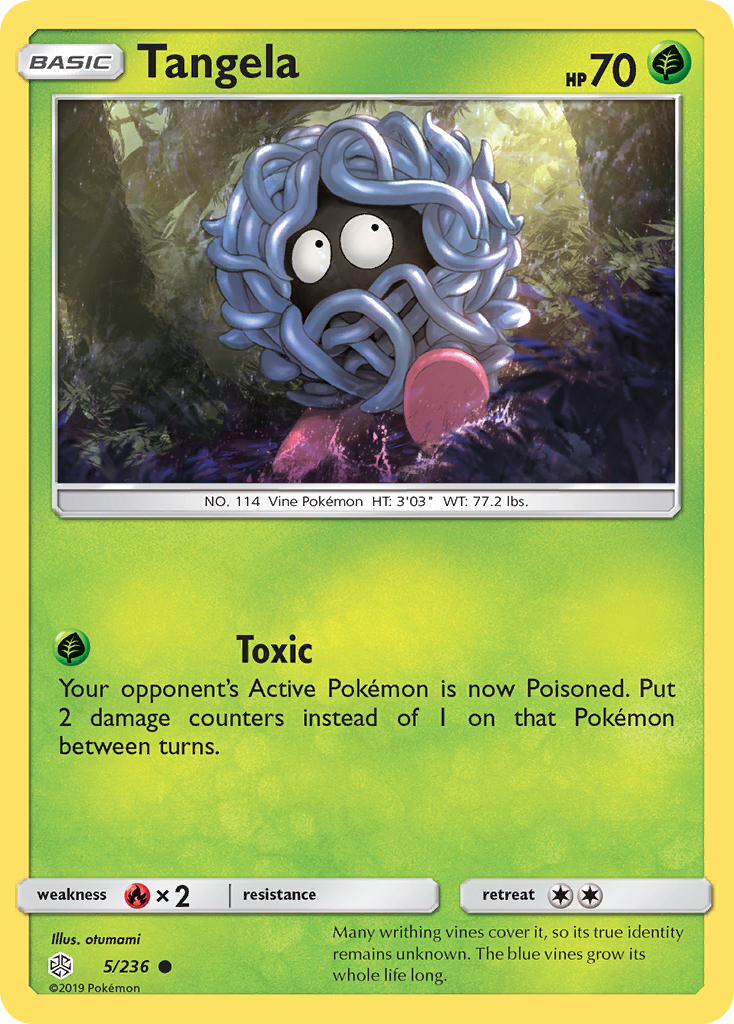 Tangela 5/236 Cosmic Eclipse