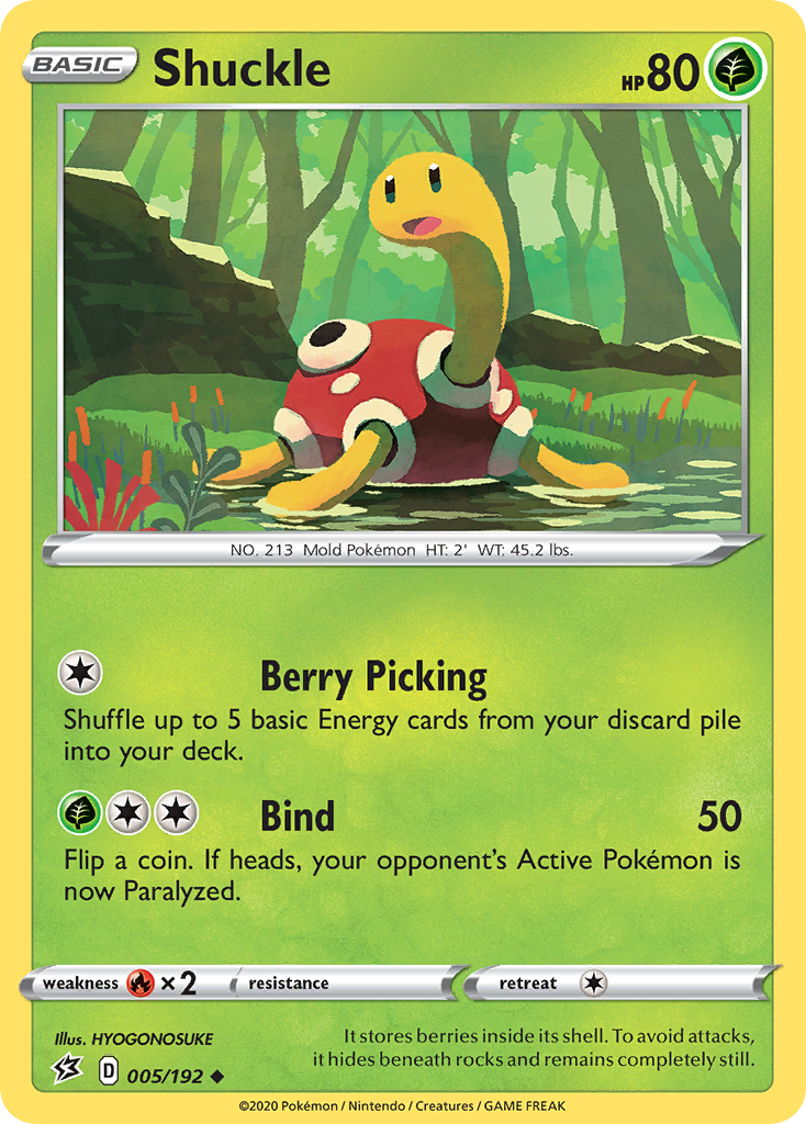 Shuckle 005/192 Rebel Clash