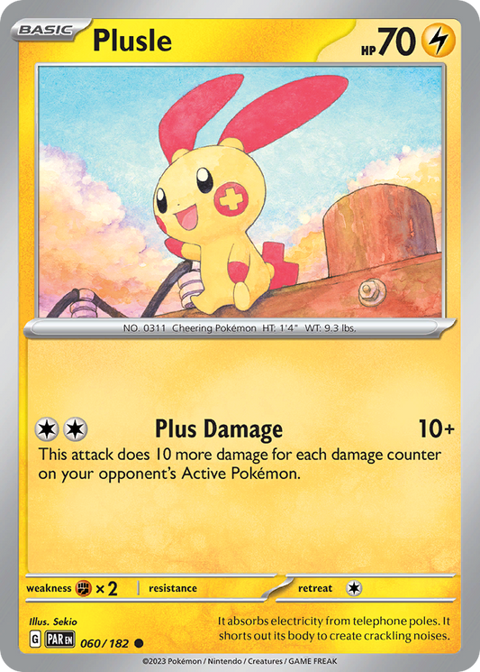 Plusle 060/182 Paradox Rift