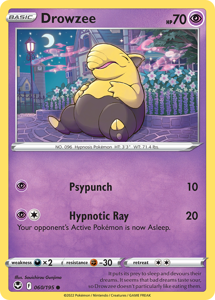 Drowzee 060/195 Silver Tempest