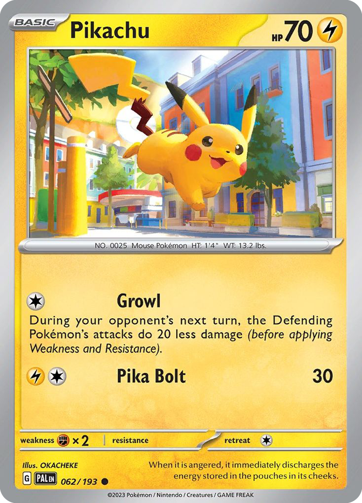 Pikachu 062/193 Paldea Evolved