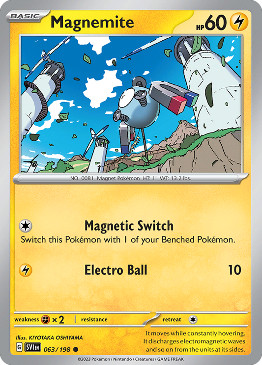 Magnemite 063/198 Scarlet Violet