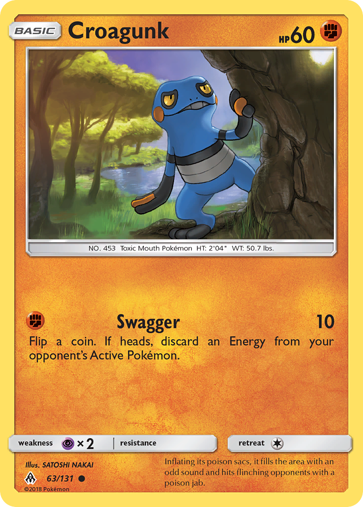 Croagunk 63/131 Forbidden Light