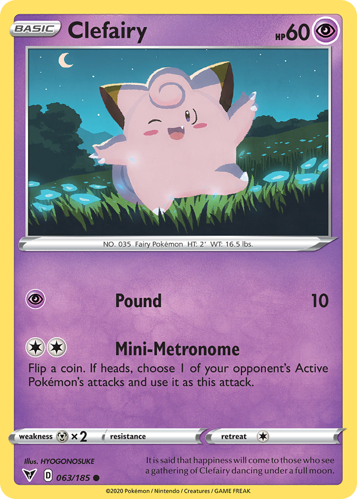 Clefairy 063/185 Vivid Voltage