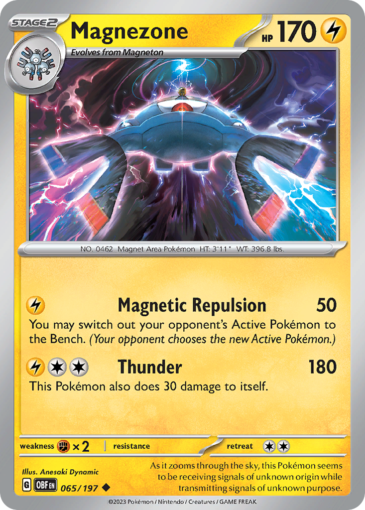 Magnezone 065/197 Obsidian Flames