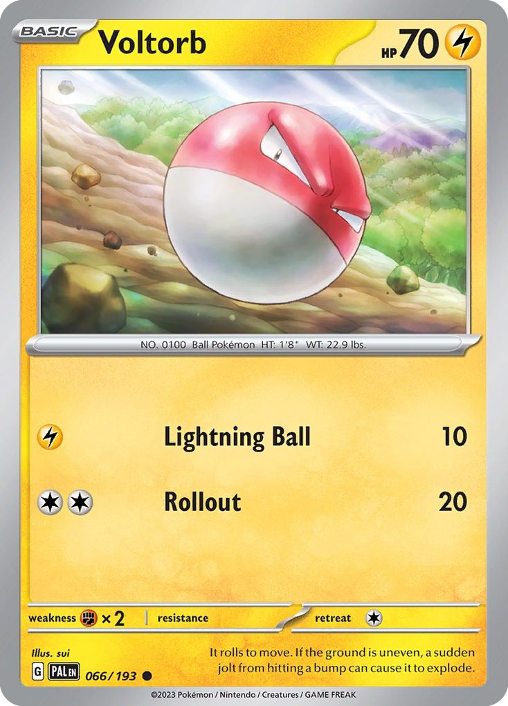 Voltorb 066/193 Paldea Evolved