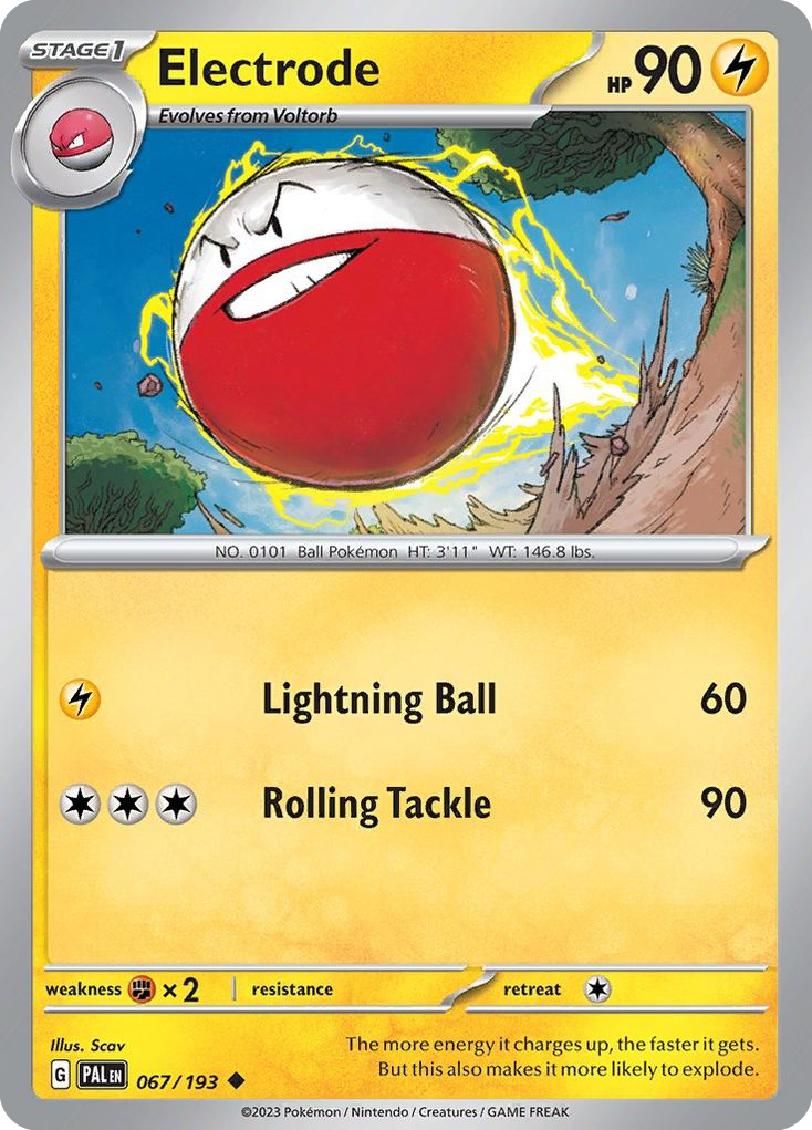 Electrode 067/193 Paldea Evolved