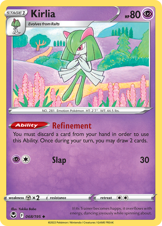 Kirlia 068/195 Silver Tempest