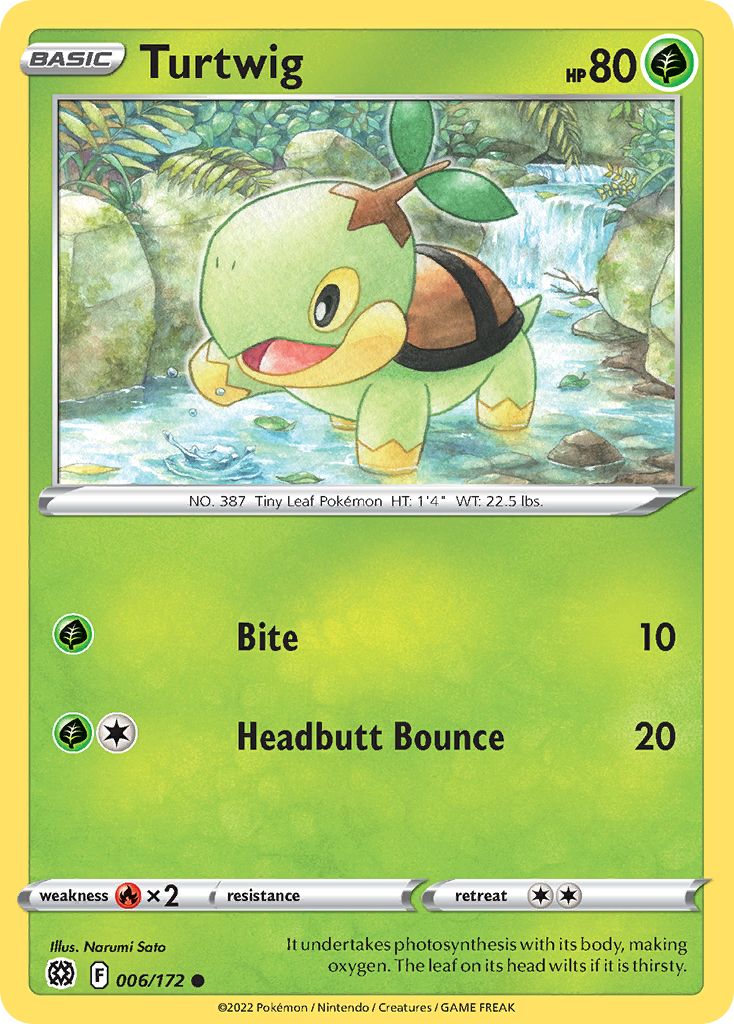 Turtwig 006/172 Brilliant Stars