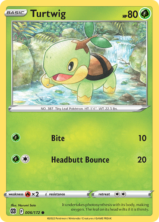 Turtwig 006/172 Brilliant Stars