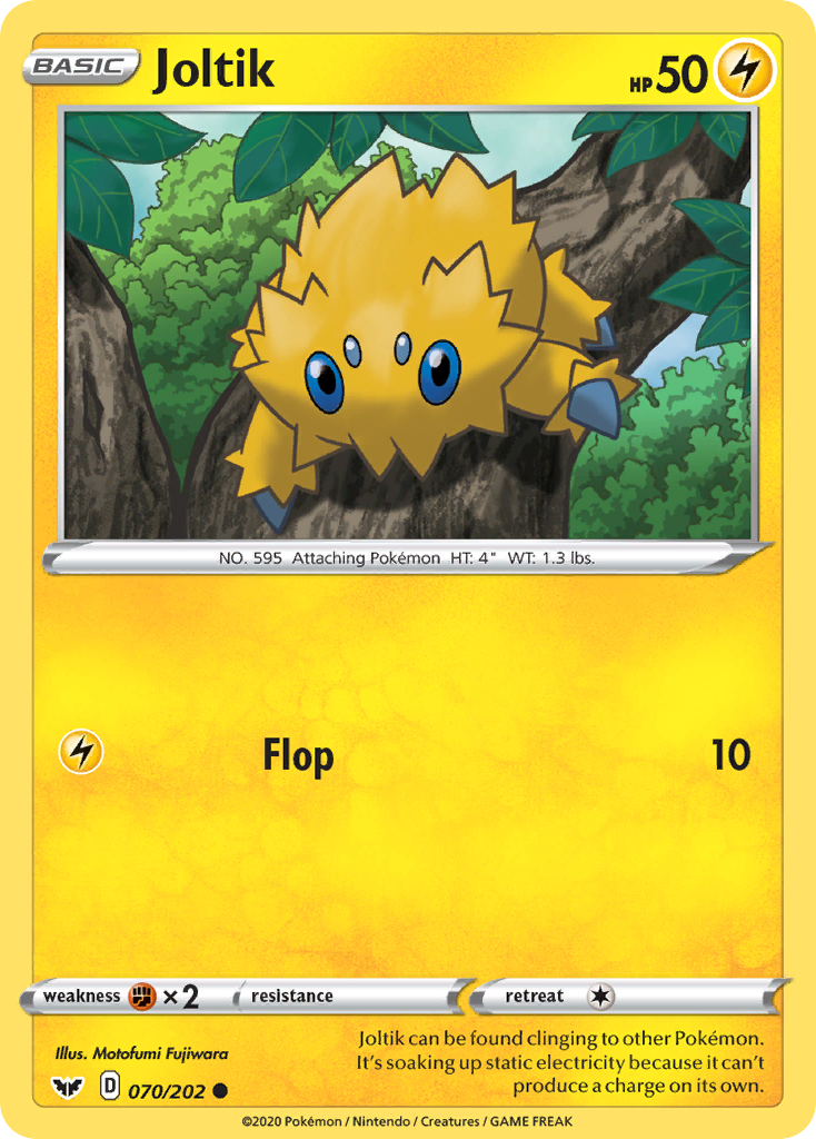 Joltik 070/202 Sword Shield