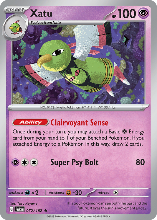 Xatu 072/197 Paradox Rift Holo