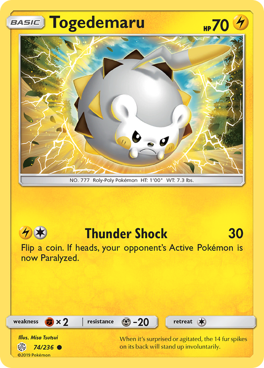 Togedemaru 74/236 Cosmic Eclipse