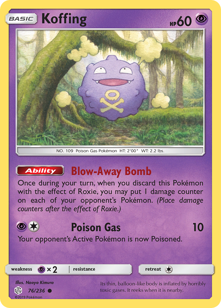 Koffing 76/236 Cosmic Eclipse