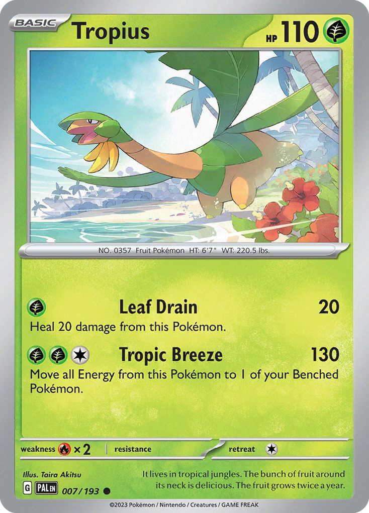 Tropius 007/193 Paldea Evolved