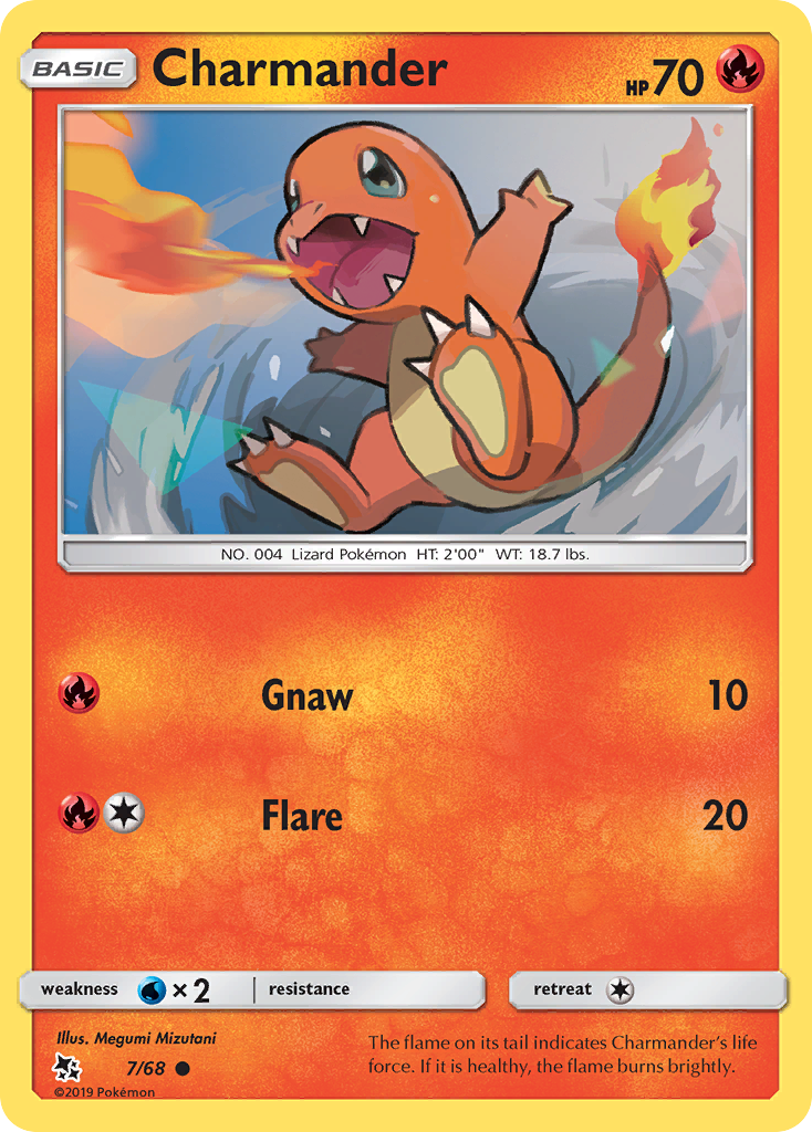 Charmander 7/68 Hidden Fates