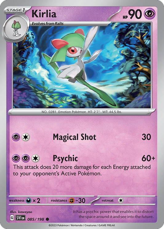 Kirlia 085/198 Scarlet Violet