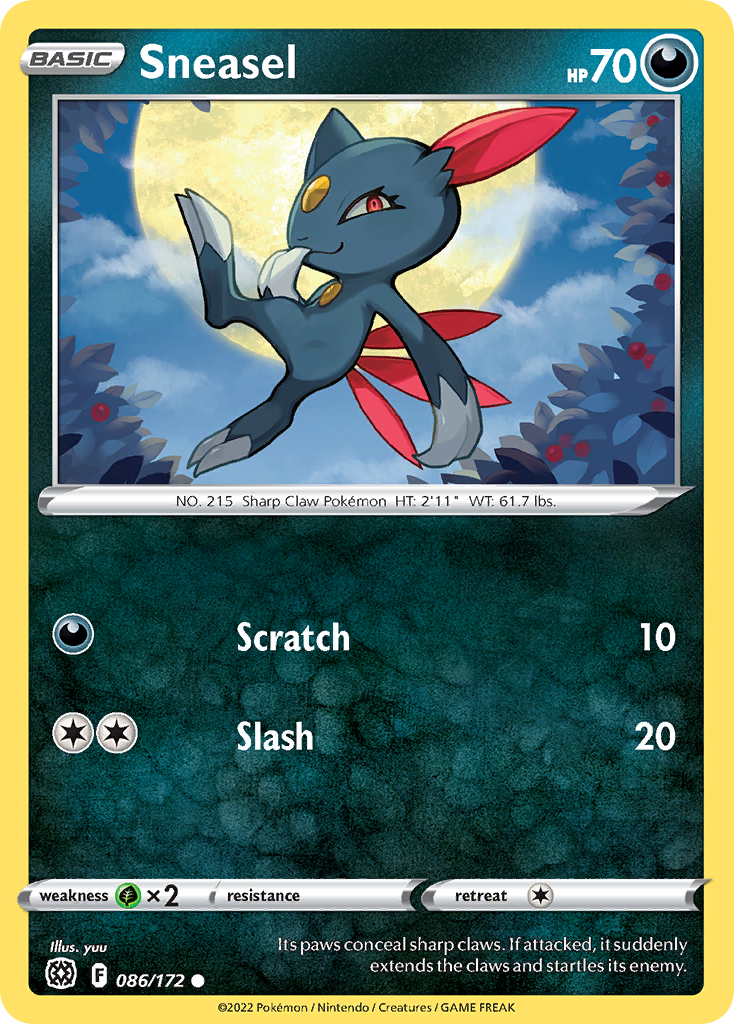 Sneasel 086/172 Brilliant Stars