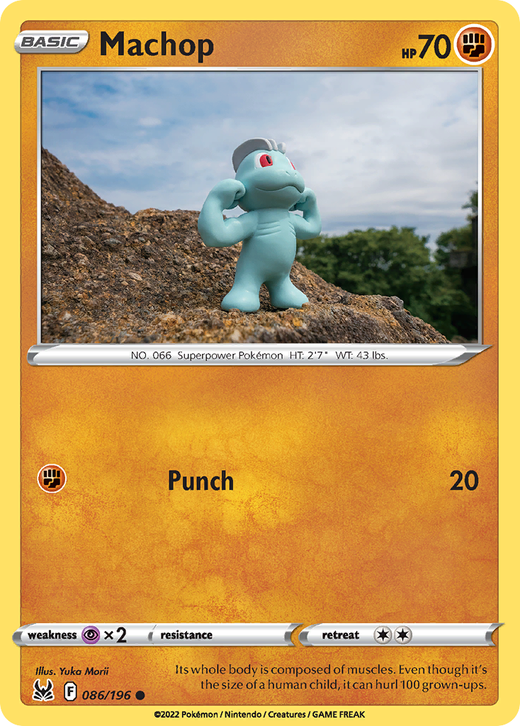 Machop 086/196 Lost Origin