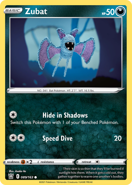 Zubat 089/163 Battle Styles