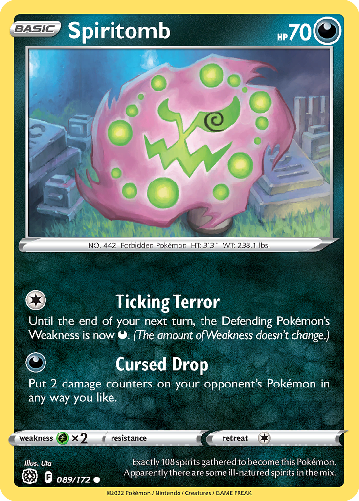 Spiritomb 089/172 Brilliant Stars