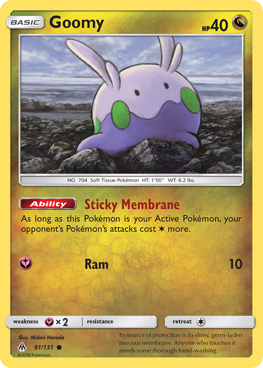 Goomy 91/131 Forbidden Light