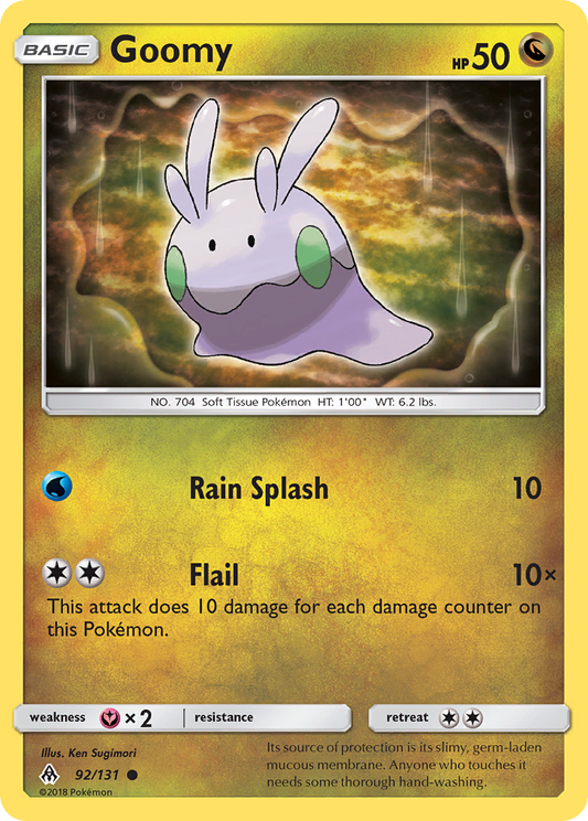 Goomy 92/131 Forbidden Light