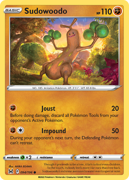 Sudowoodo 094/196 Lost Origin