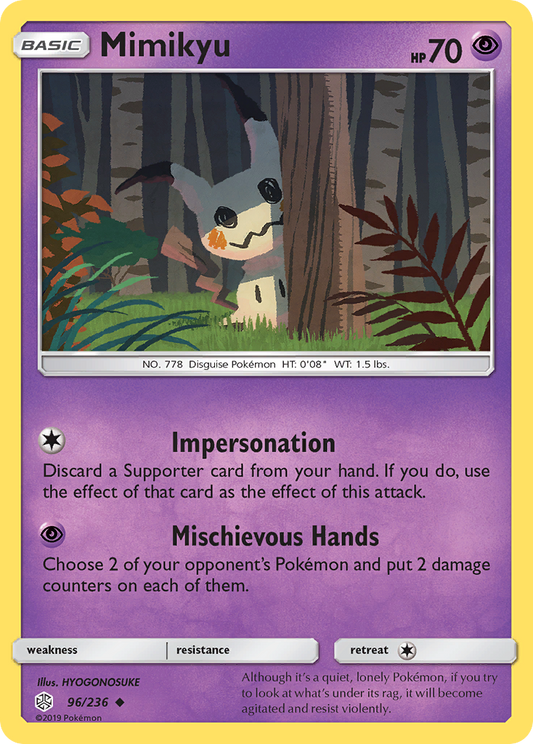 Mimikyu 96/236 Cosmic Eclipse