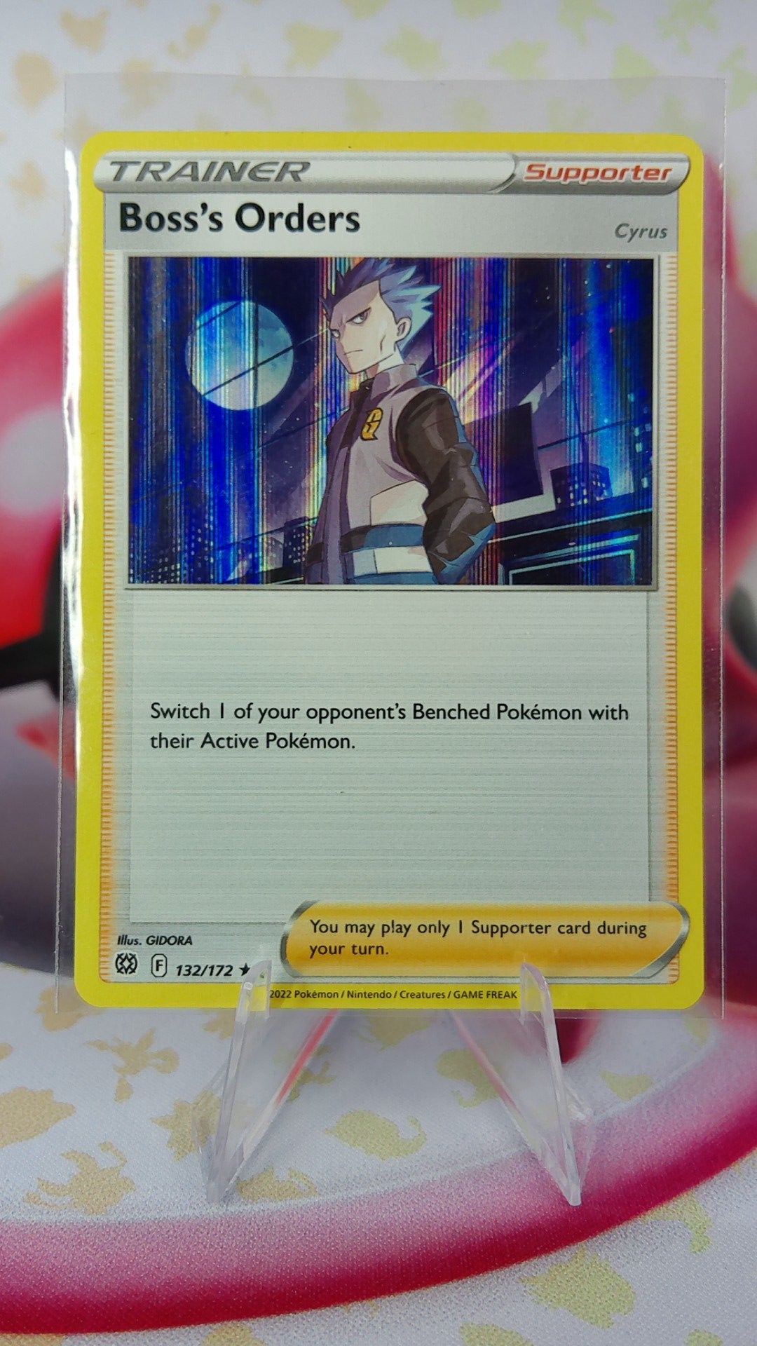 Boss's Orders (Cyrus) 132/172 Brilliant Stars Holo