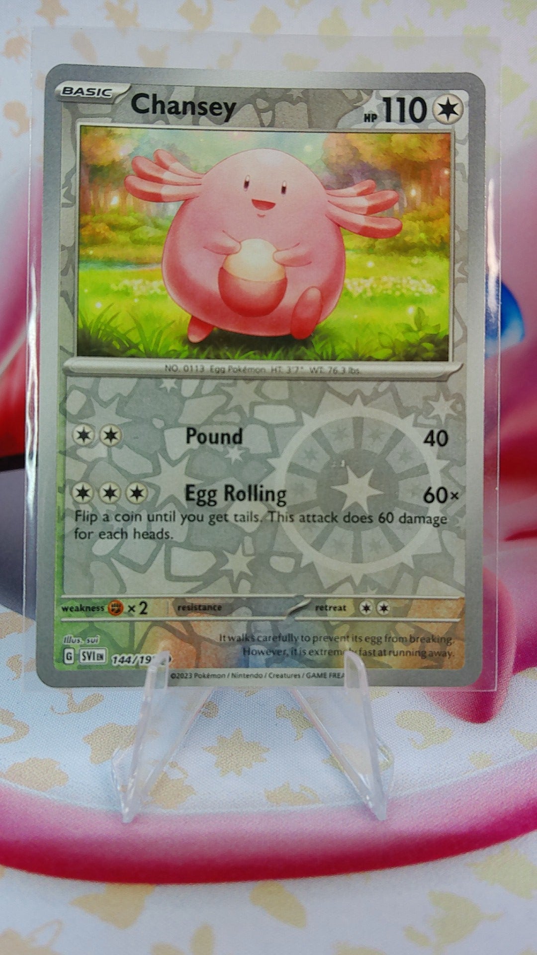 Chansey 144/198 Scarlet Violet RH