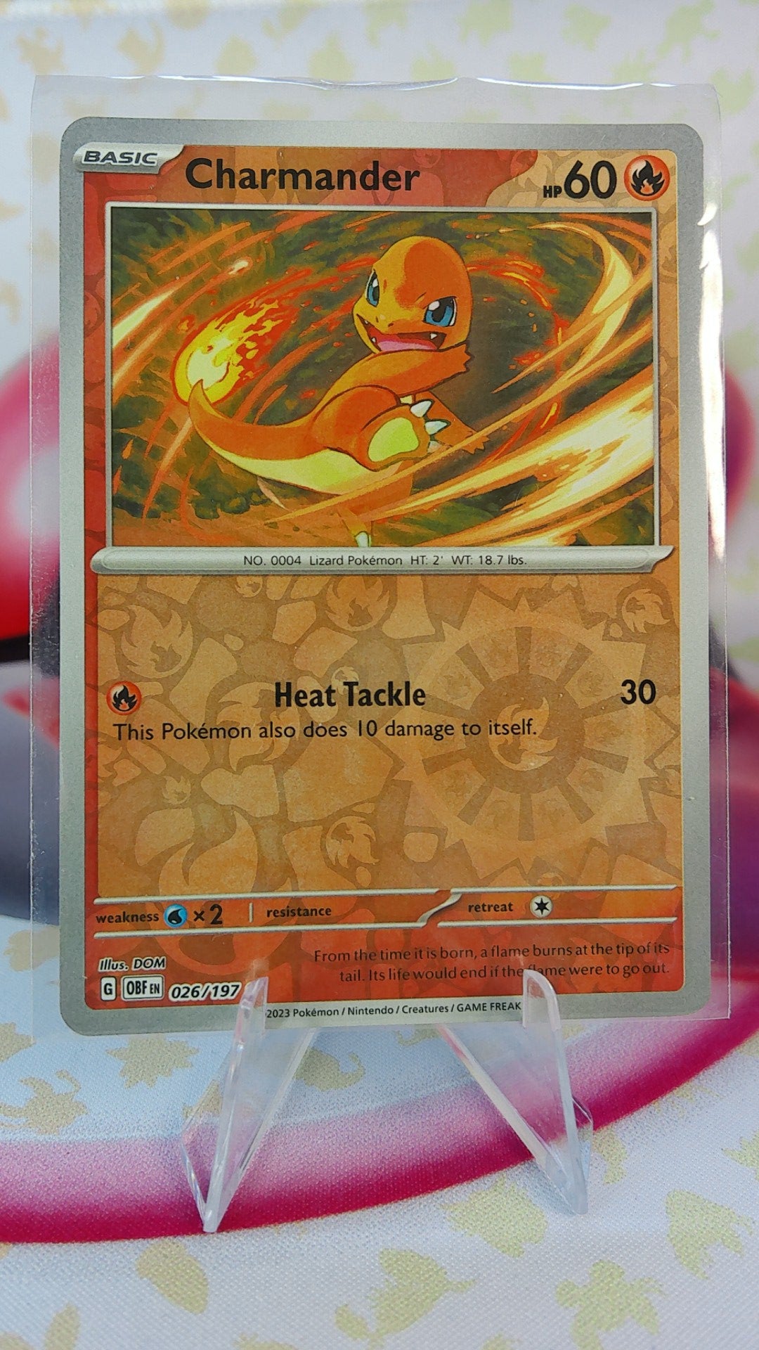 Charmander 026/197 Obsidian Flames RH