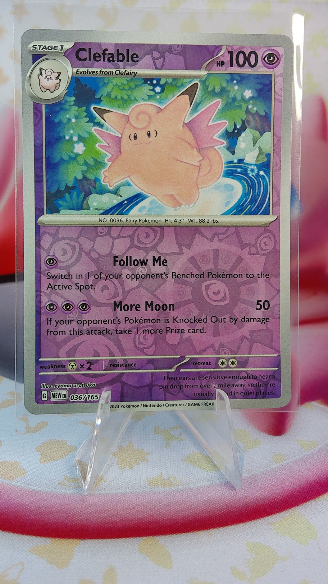 Clefable 036/165 151 RH