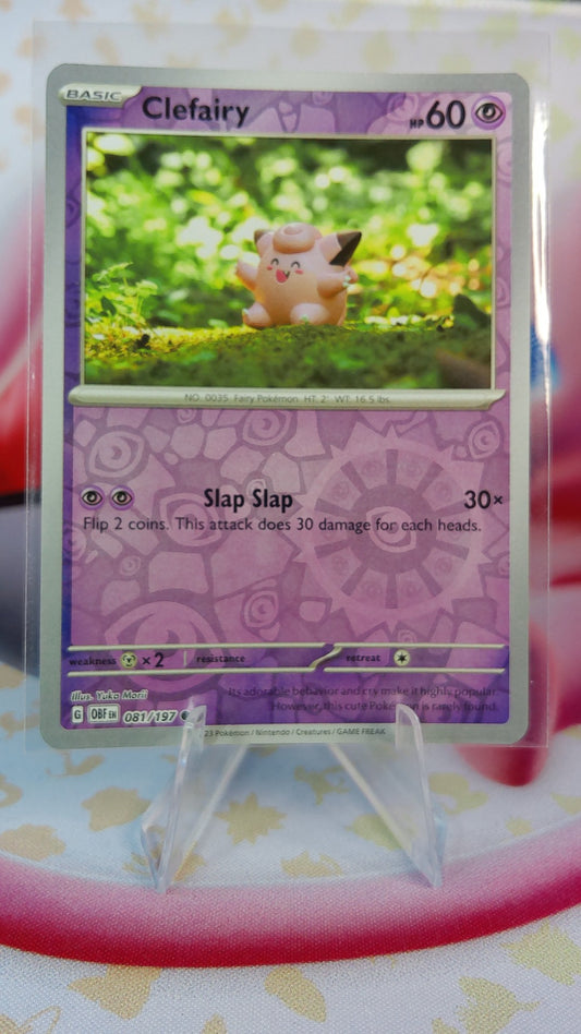 Clefairy 081/197 Obsidian Flames RH