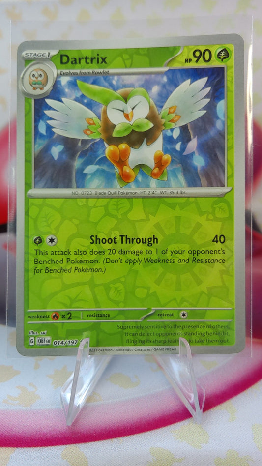 Dartrix 014/197 Obsidian Flames RH